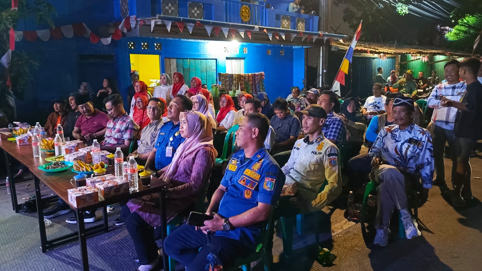 Menghadiri Acara Malam Puncak HUT RI Ke-81 RW.08 Kelurahan Tanjung Priok 3