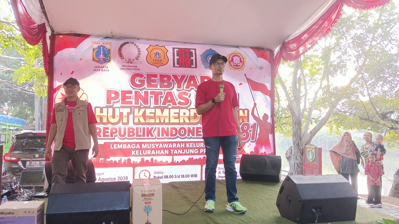 Acara Gebyar Pentas Seni dalam rangka memeriahkan peringatan Hari Ulang Tahun Kemerdekaan Republik Indonesia ke-81 Kelurahan Tanjung Priok 5