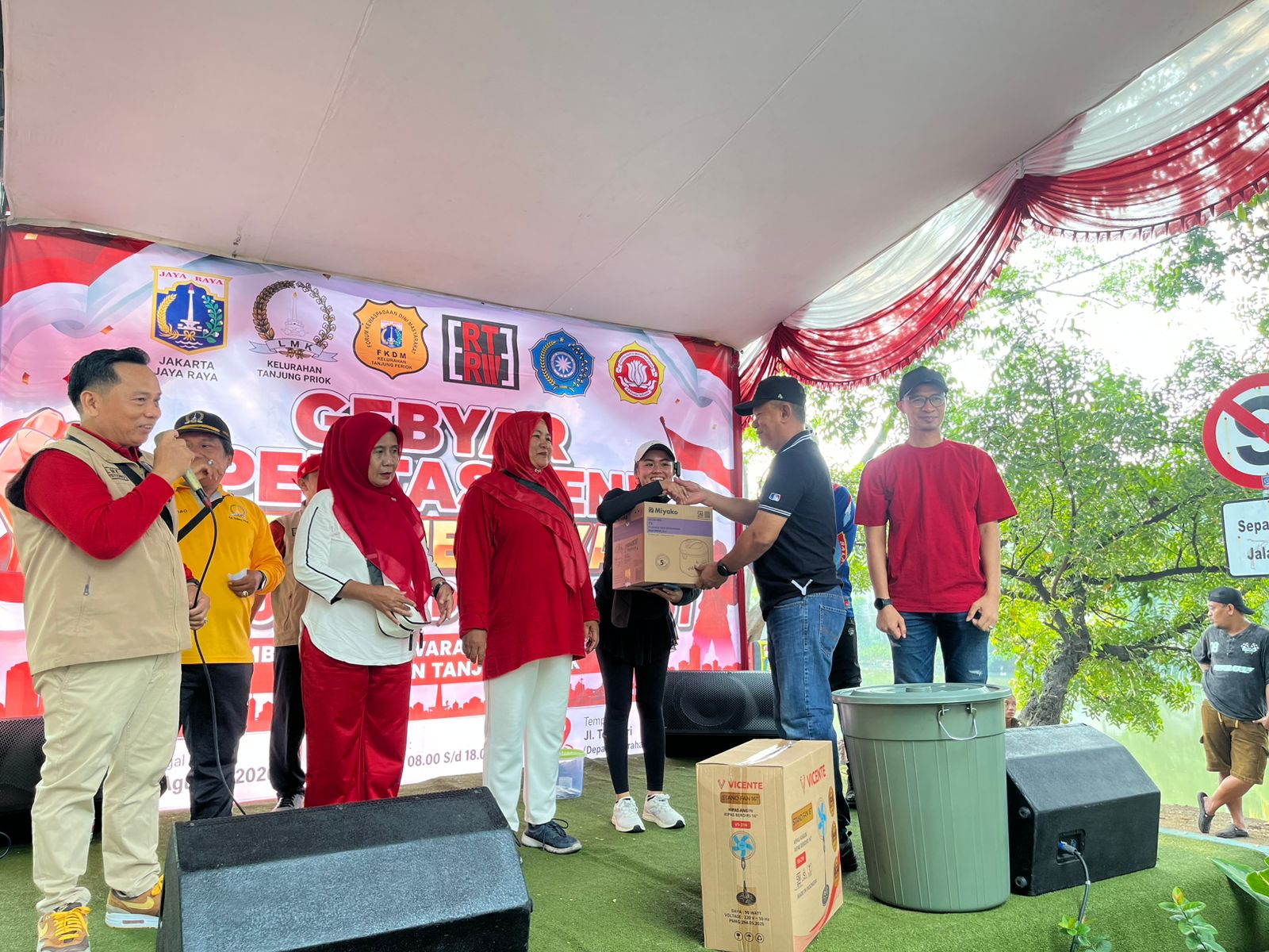 Acara Gebyar Pentas Seni dalam rangka memeriahkan peringatan Hari Ulang Tahun Kemerdekaan Republik Indonesia ke-81 Kelurahan Tanjung Priok 3