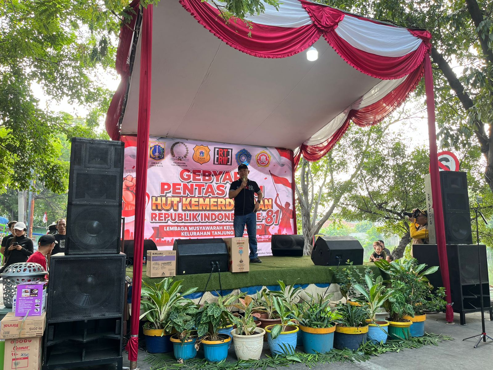 Acara Gebyar Pentas Seni dalam rangka memeriahkan peringatan Hari Ulang Tahun Kemerdekaan Republik Indonesia ke-81 Kelurahan Tanjung Priok 4