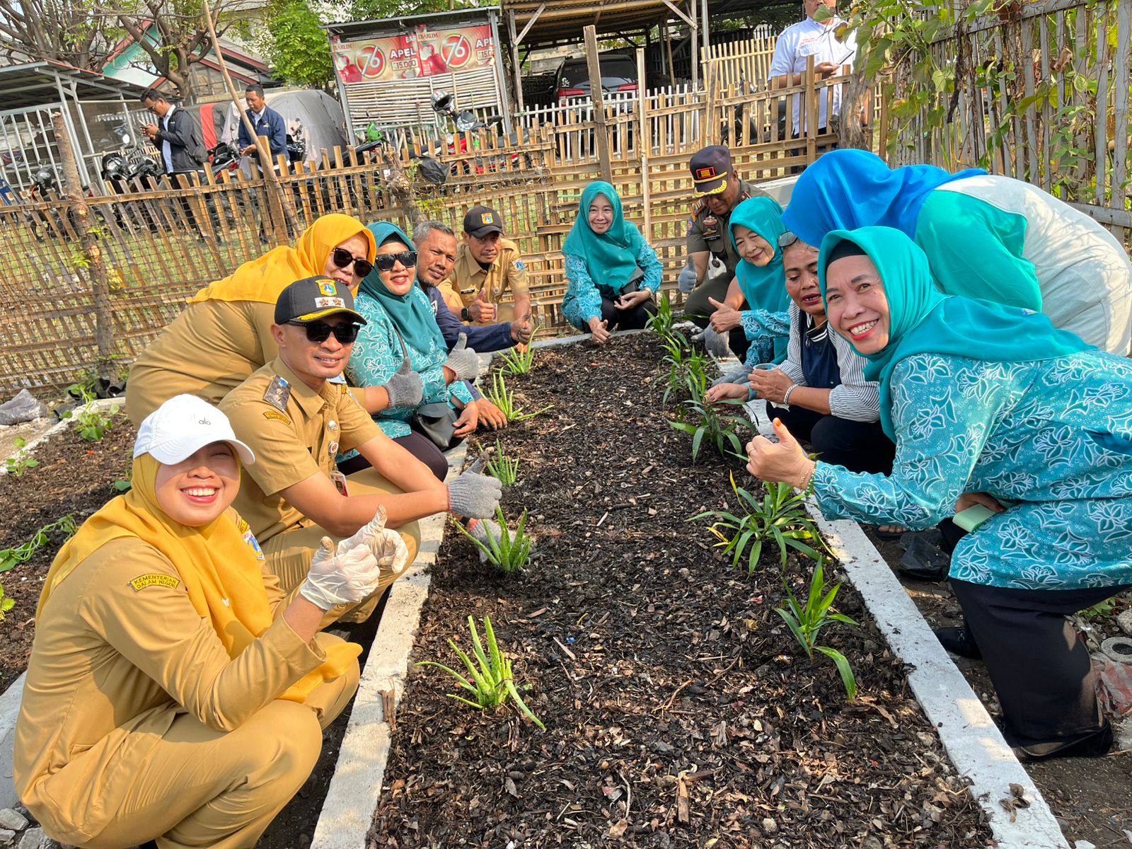 encanangan Gerakan Tanam Serentak Tanaman Pangan Pendamping Beras se-DKI Jakarta 5