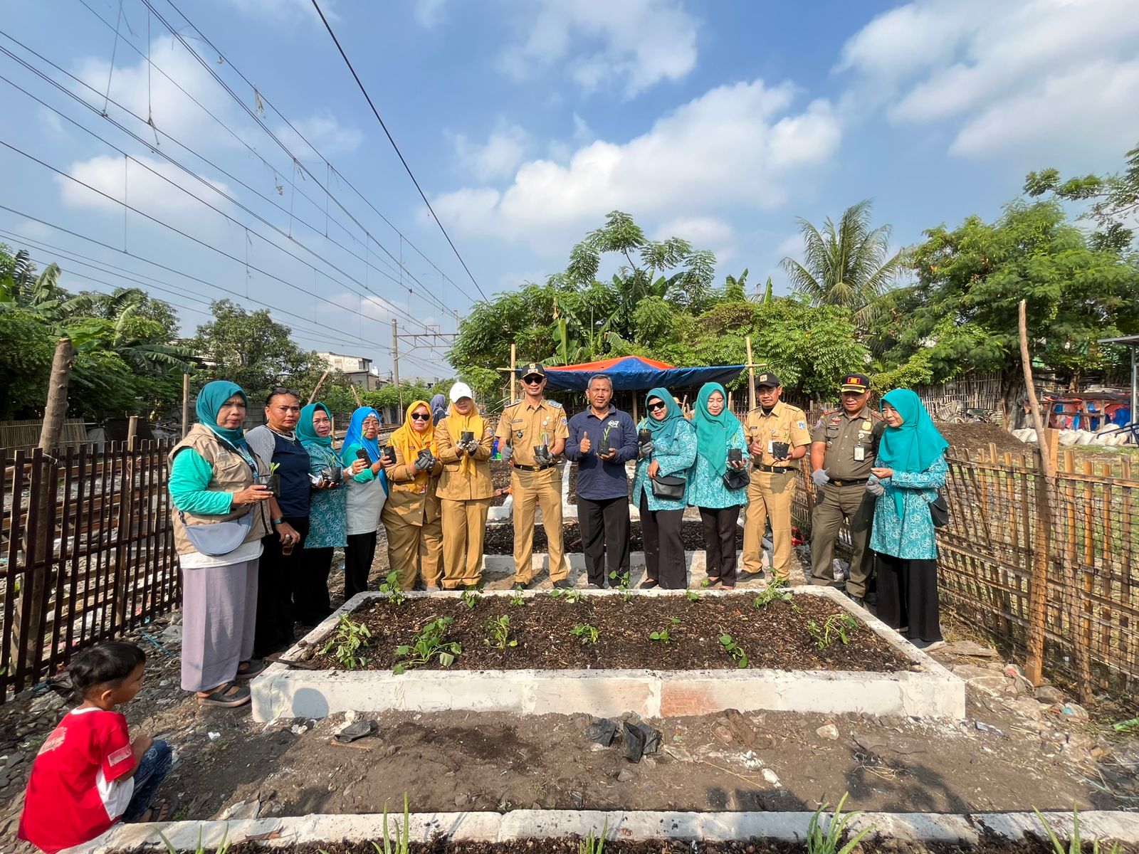 encanangan Gerakan Tanam Serentak Tanaman Pangan Pendamping Beras se-DKI Jakarta 3