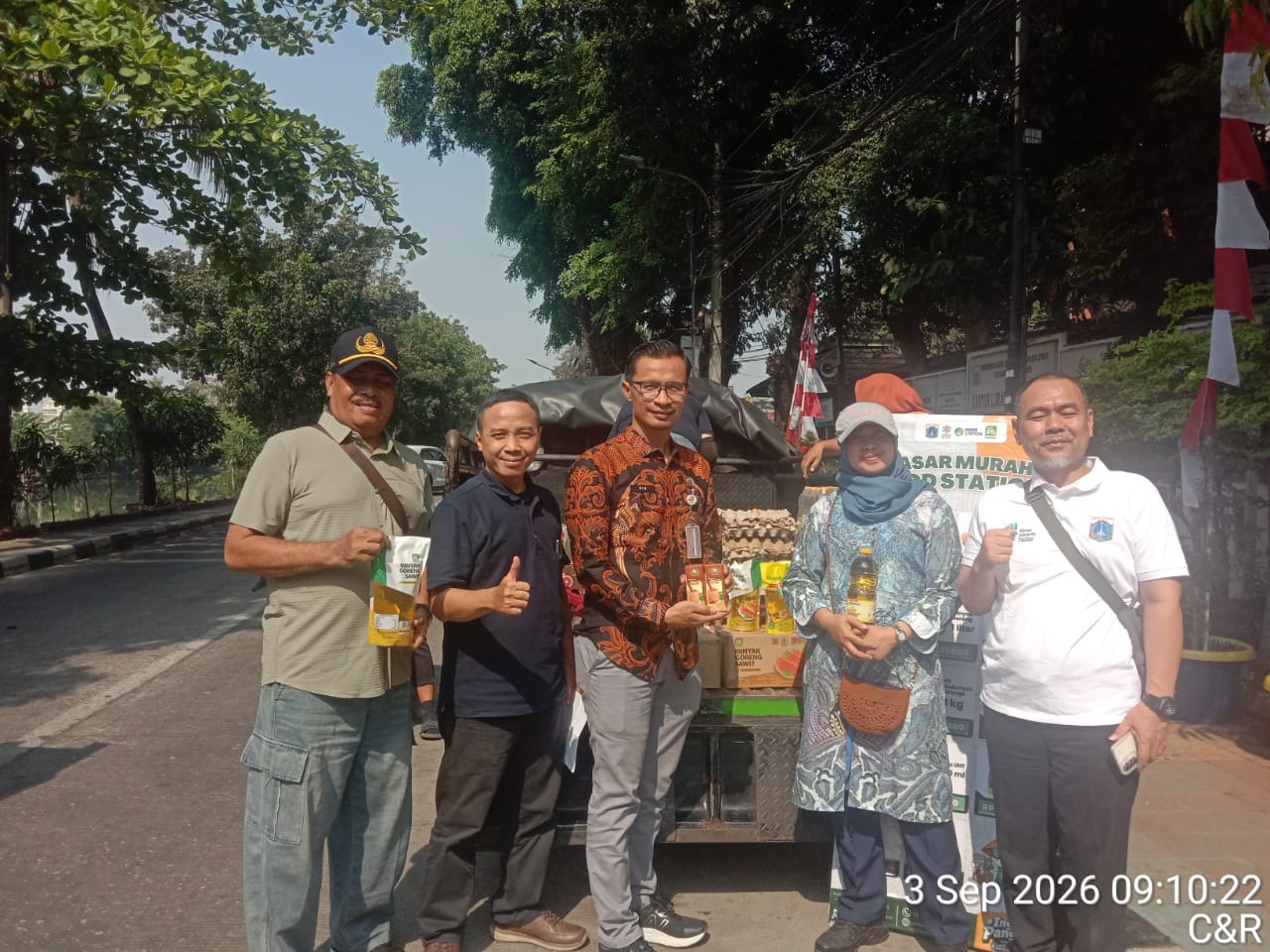 Monitoring Pasar Murah Merdeka 1