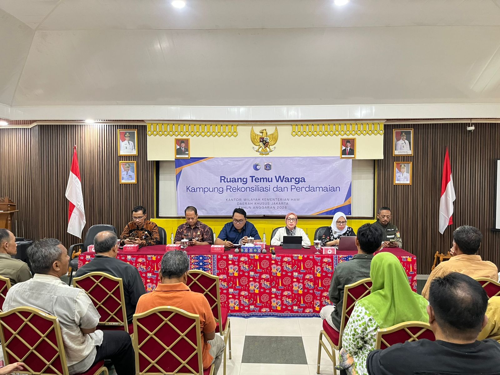 Rakoor Bersama Kemenhukam, Ruang Temu Warga: Dari Konflik ke Kolaborasi di Kampung Redam Kelurahan Tanjung Priok 3