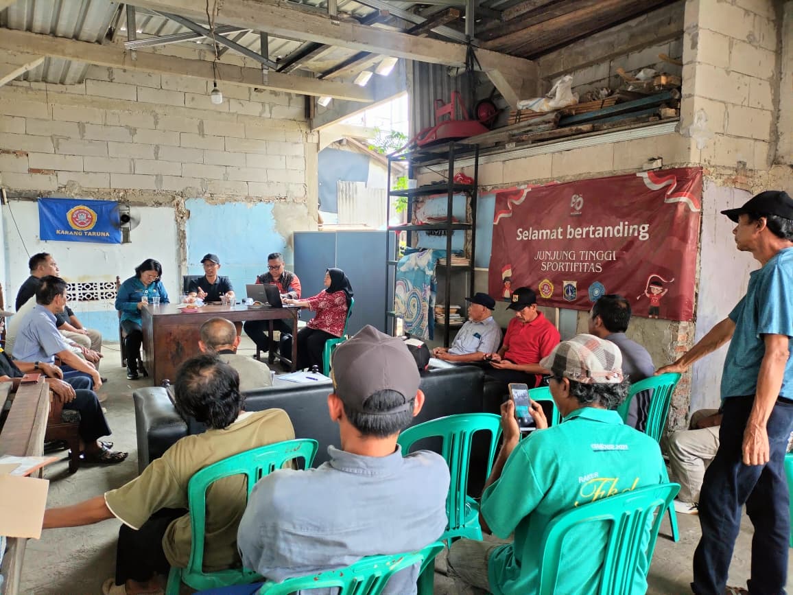 Kegiatan Monitoring dan Pendampingan Program Kampung Redam di Balai Warga/sekretariat Wilayah RW. 06, RW. 07, RW. 013 & 015 Kelurahan Tanjung Priok 3