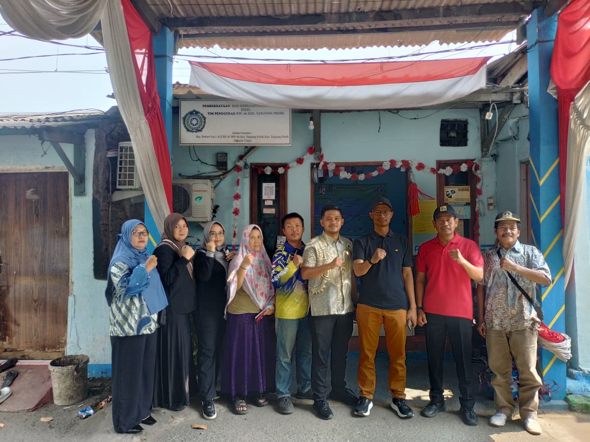 Kegiatan Monitoring dan Pendampingan Program Kampung Redam di Balai Warga/sekretariat Wilayah RW. 06, RW. 07, RW. 013 & 015 Kelurahan Tanjung Priok 1
