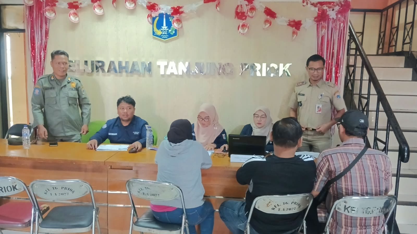 Monitoring Penyampaian Informasi terkait Desil ke Warga Kelurahan Tanjung Priok 4