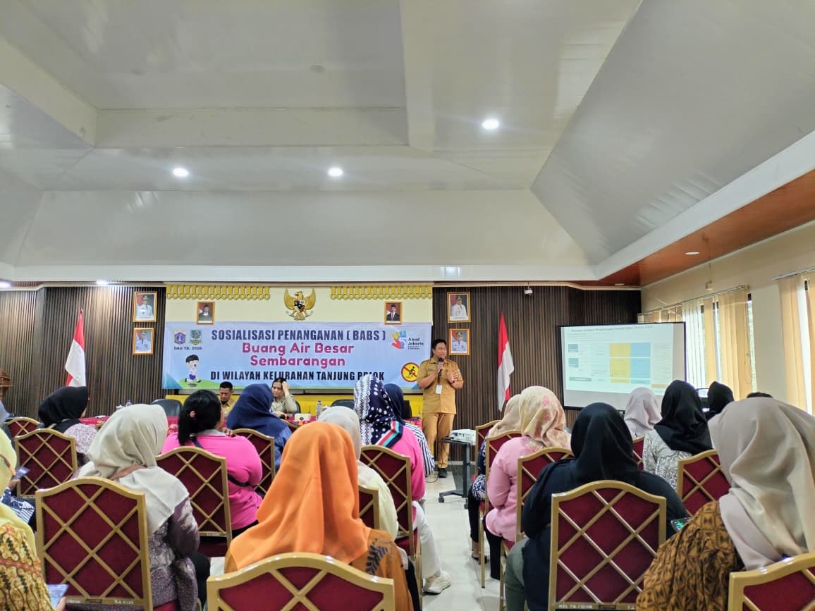 SOSIALISASI PENANGANAN BUANG AIR BESAR SEMBARANGAN (BABS) DI WILAYAH KELURAHAN TANJUNG PRIOK 4