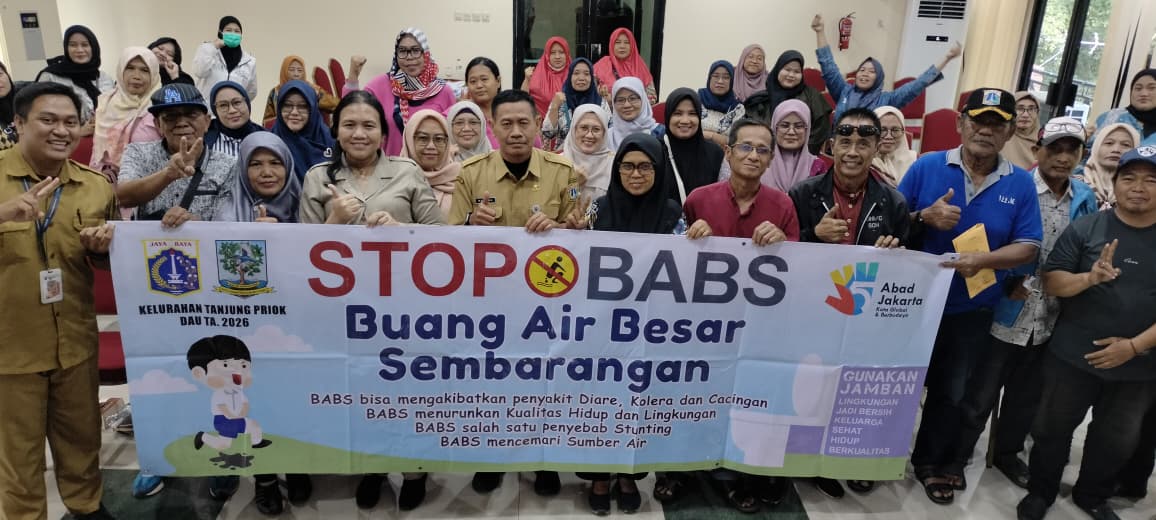 SOSIALISASI PENANGANAN BUANG AIR BESAR SEMBARANGAN (BABS) DI WILAYAH KELURAHAN TANJUNG PRIOK 3