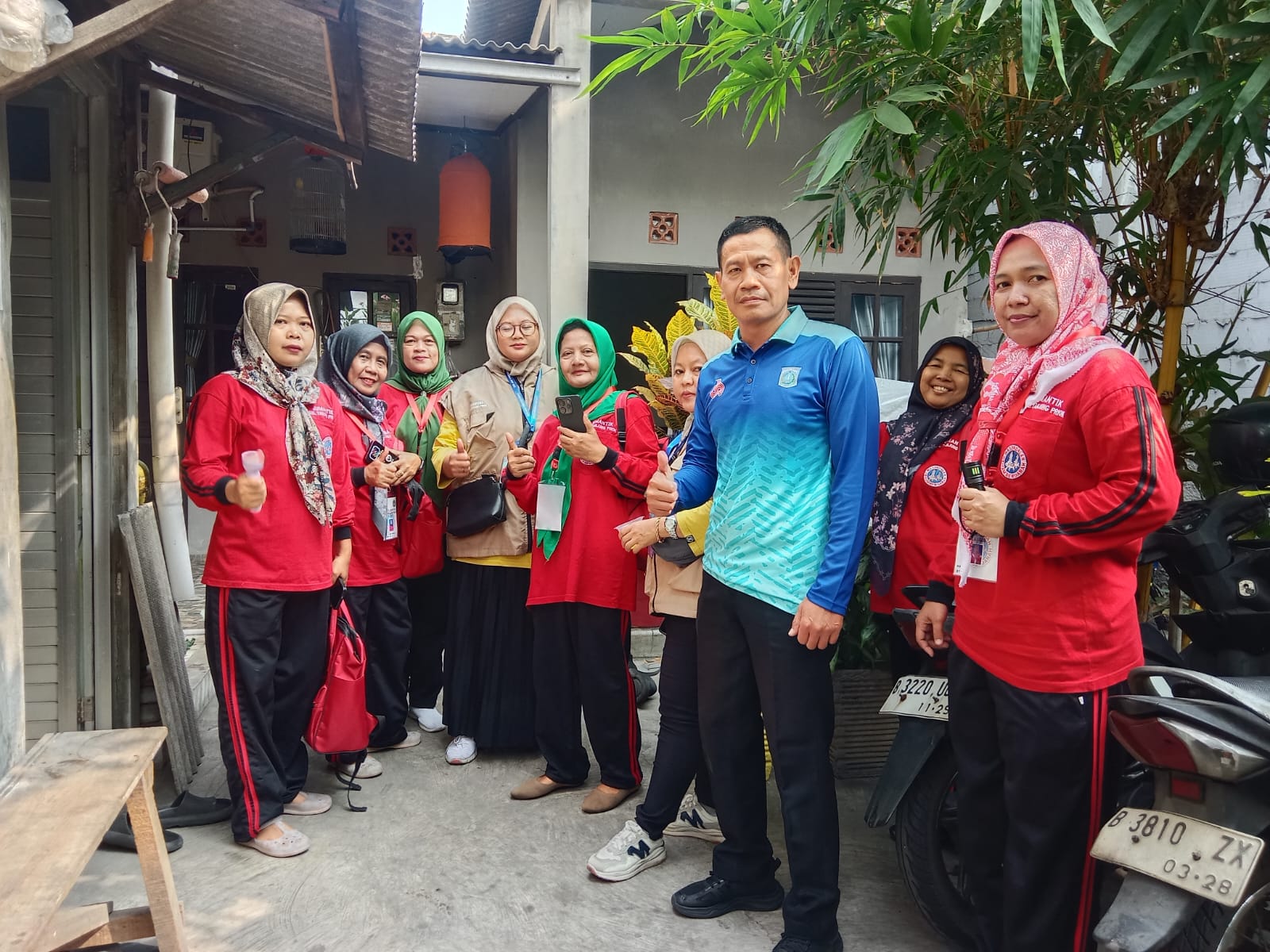 Kegiatan Gerakan Pemberantasan Sarang Nyamuk (Grebek PSN) di RW.02 Kelurahan Tanjung Priok 3