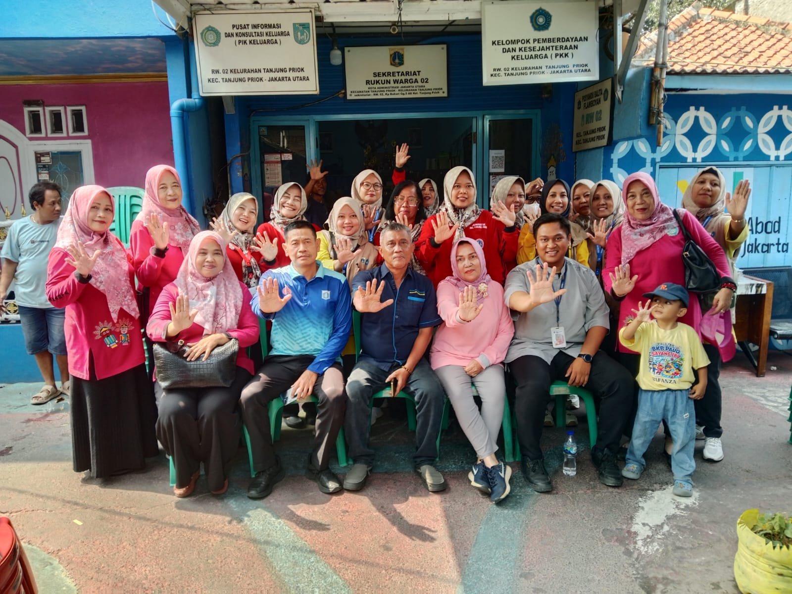 Kegiatan Gerakan Pemberantasan Sarang Nyamuk (Grebek PSN) di RW.02 Kelurahan Tanjung Priok 2