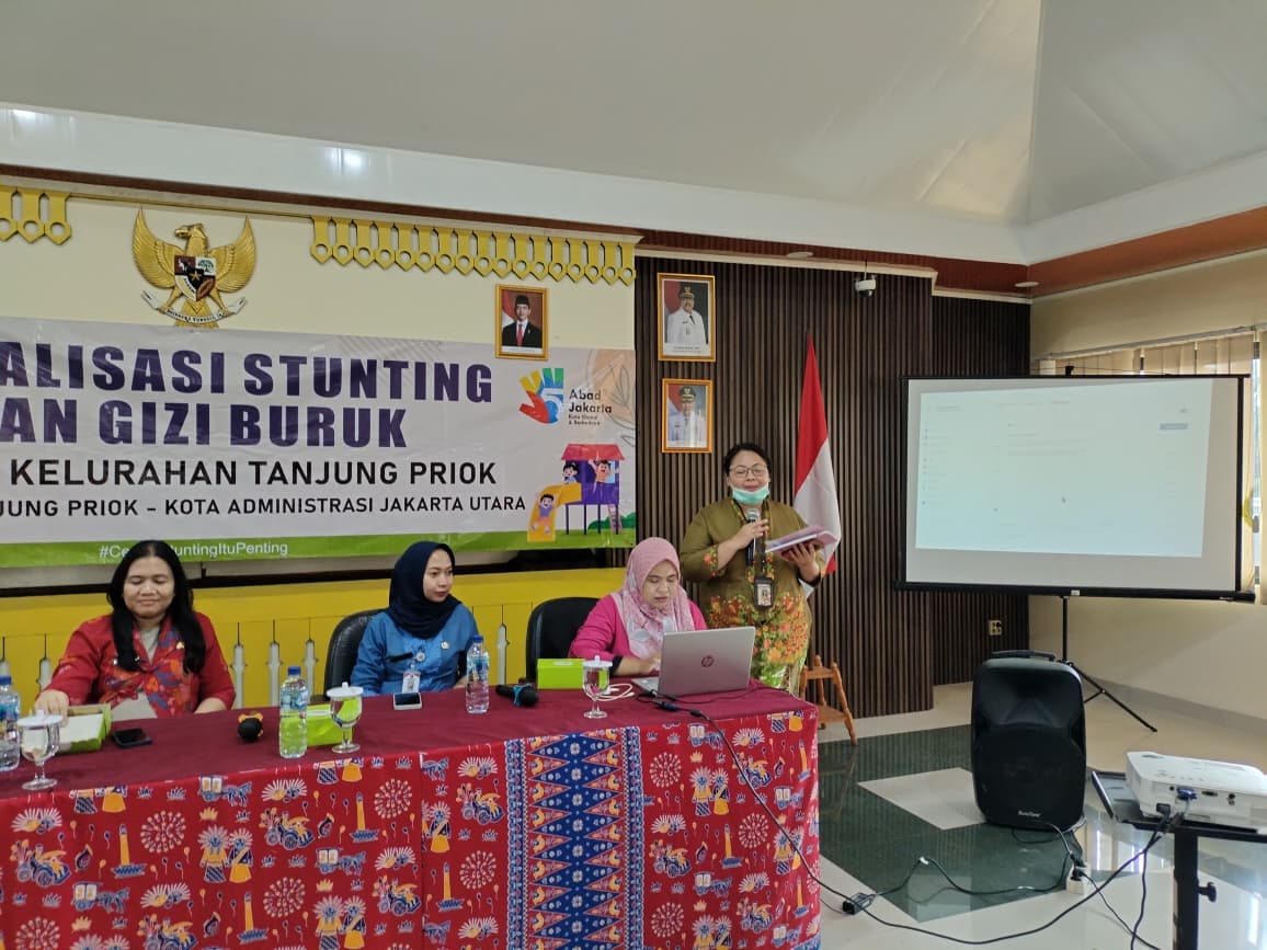 Sosialisasi Stunting dan Gizi Buruk di Wilayah Kelurahan Tanjung Priok 3