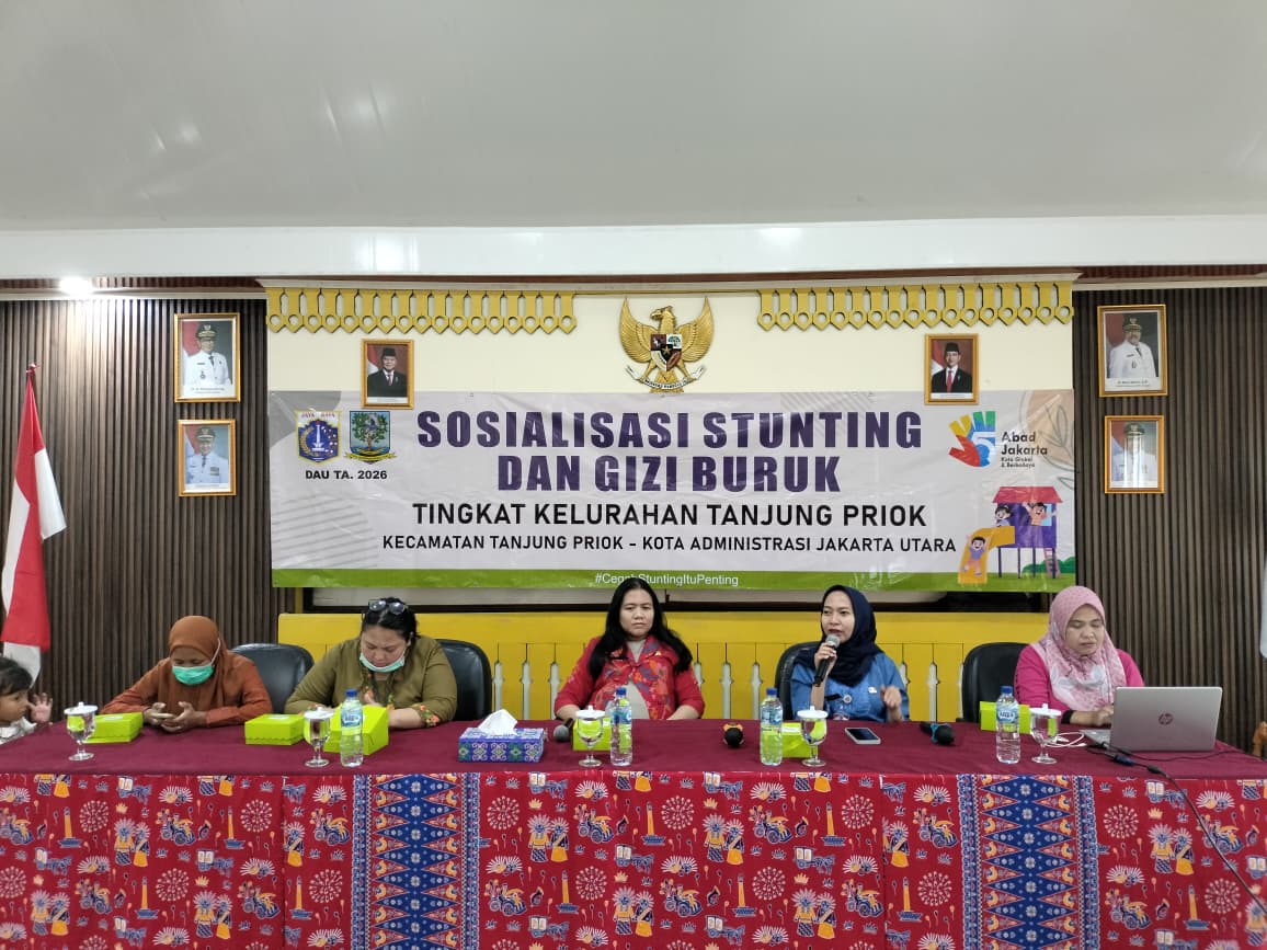 Sosialisasi Stunting dan Gizi Buruk di Wilayah Kelurahan Tanjung Priok 2