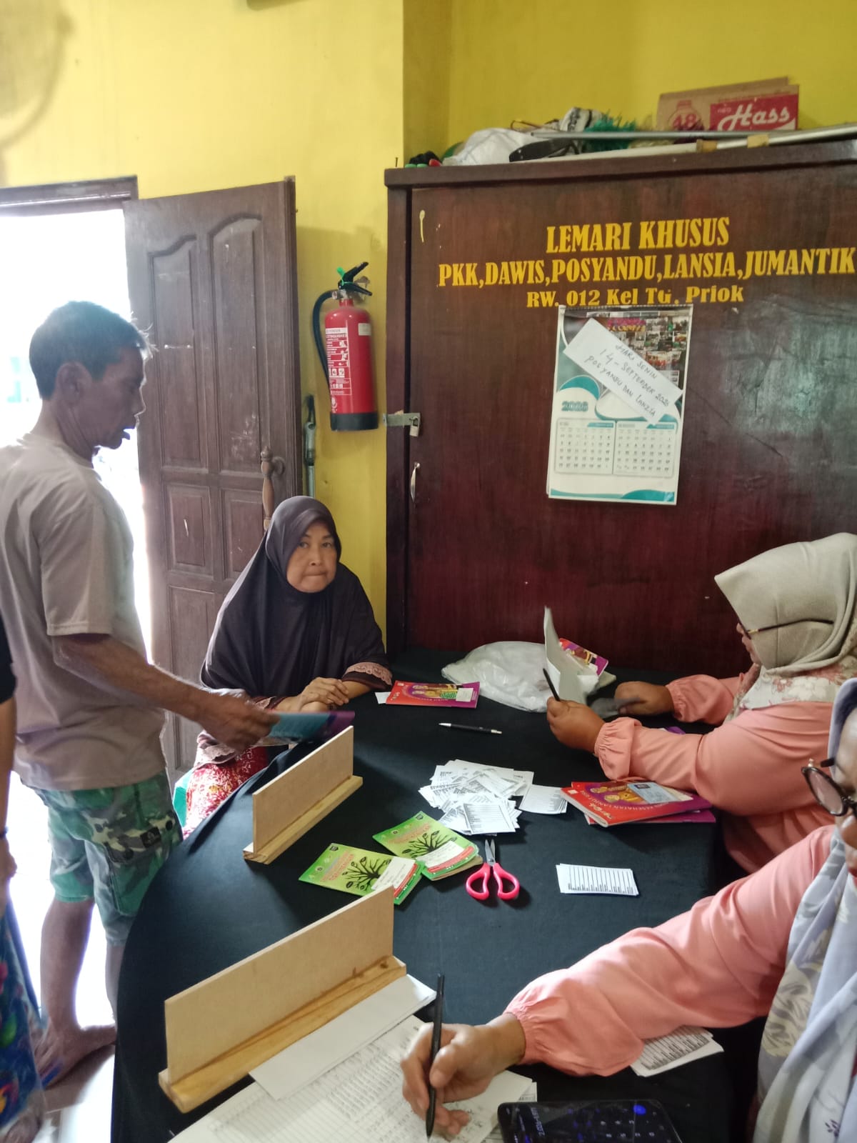Monitoring Posyandu Balita RW 04, RW.016 & Posyandu Lansia RW 12 Kelurahan Tanjung Priok 1