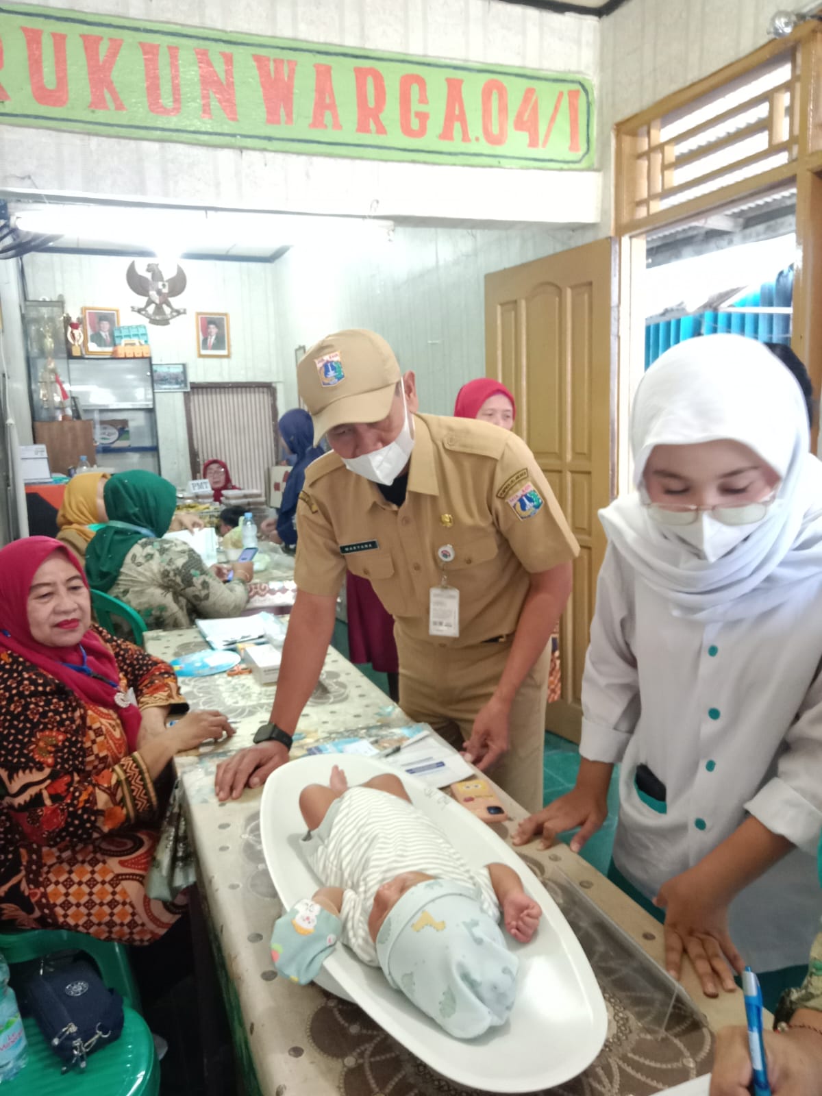 Monitoring Posyandu Balita RW 04, RW.016 & Posyandu Lansia RW 12 Kelurahan Tanjung Priok 5