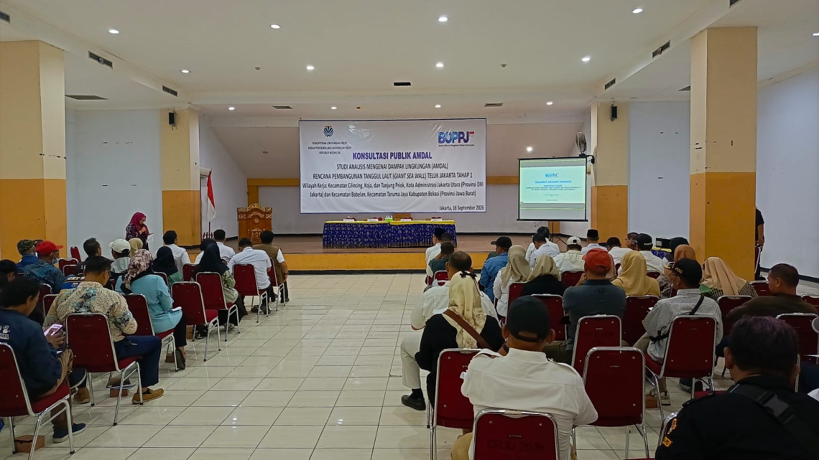 Konsultasi Publik Analisis mengenai Dampak Lingkungan Hidup (AMDAL) Teluk Jakarta Tahap I Kota Administrasi Jakarta Utara, Pada Cakupan Wilayah Kerja Kecamatan Tanjung Priok, Kecamatan Cilincing & Kecamatan Koja Kota Administrasi Jakarta Utara 5