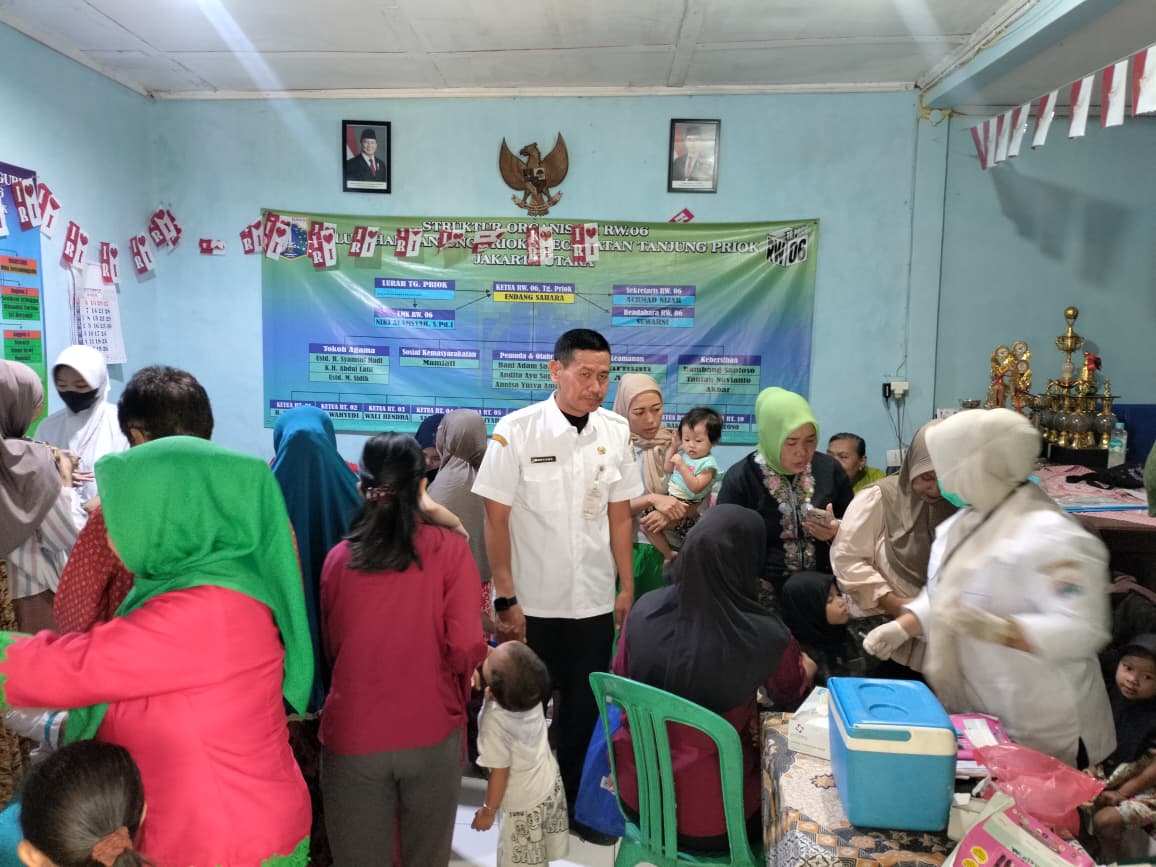 Monitoring Posyandu Lansia RW.013, Monitoring Posyandu Balita Asoka l RW.06 & Monitoring Posyandu Balita Asoka ll RW.06 Kelurahan Tanjung Priok 4