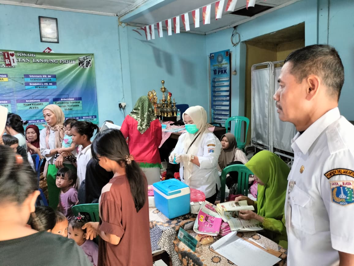 Monitoring Posyandu Lansia RW.013, Monitoring Posyandu Balita Asoka l RW.06 & Monitoring Posyandu Balita Asoka ll RW.06 Kelurahan Tanjung Priok 1