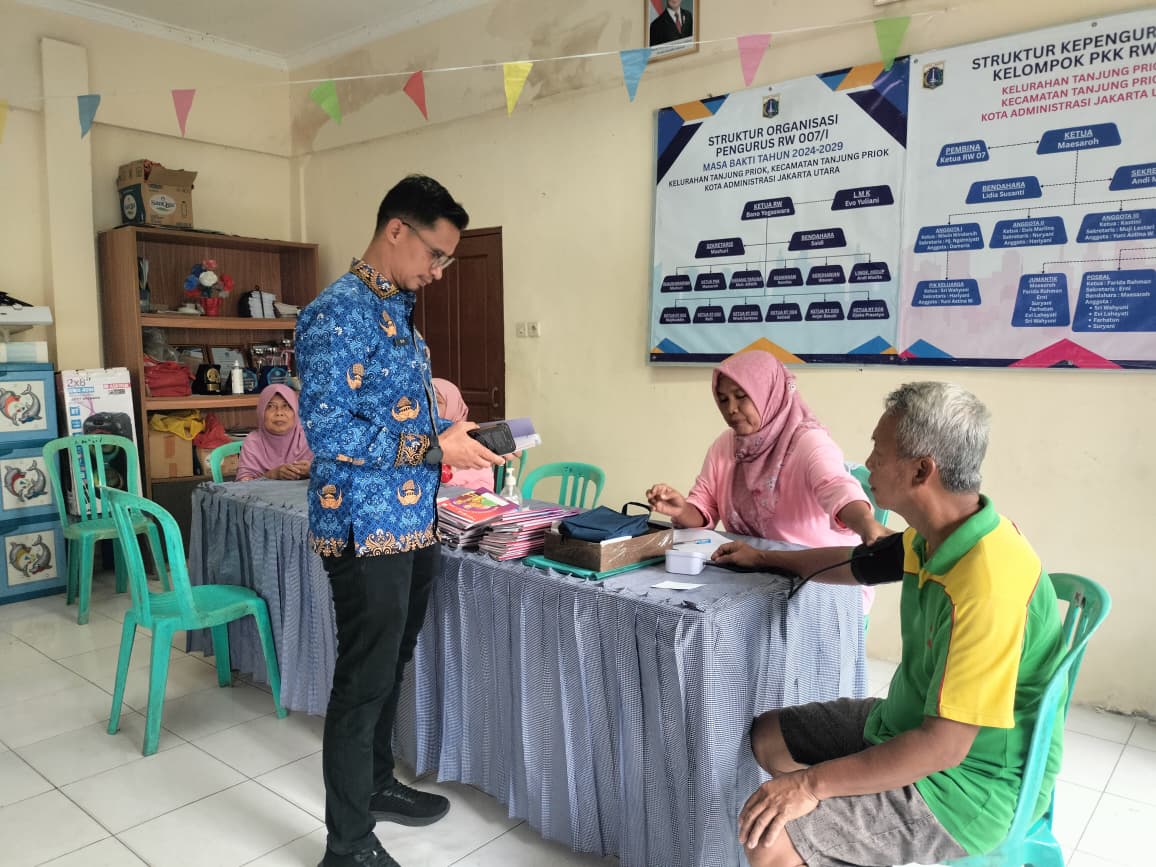 Monitoring Posyandu Lansia RW. 07 & Posyandu Balita RW. 011 Kelurahan Tanjung Priok 2