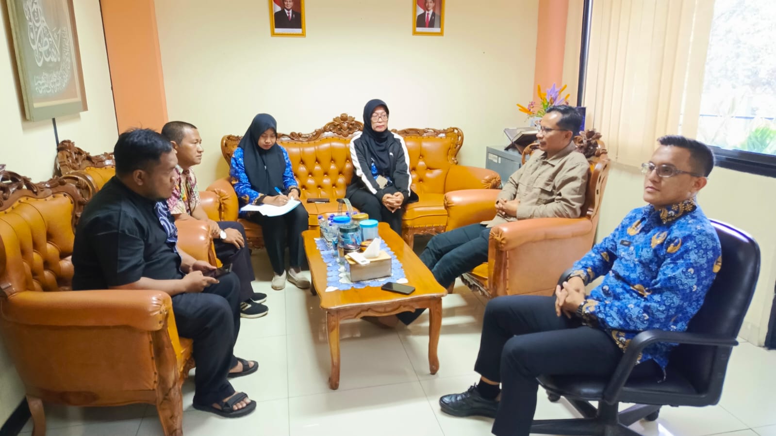 Koordinasi terkait loksem JU 03 di Wilayah Kelurahan Tanjung Priok 2