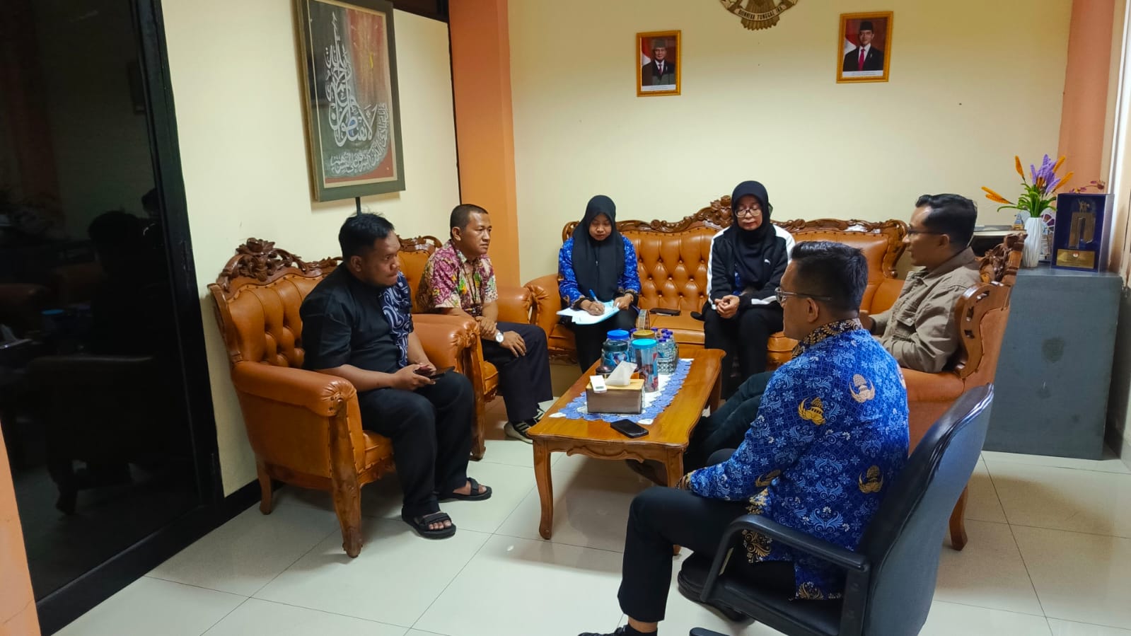 Koordinasi terkait loksem JU 03 di Wilayah Kelurahan Tanjung Priok 3