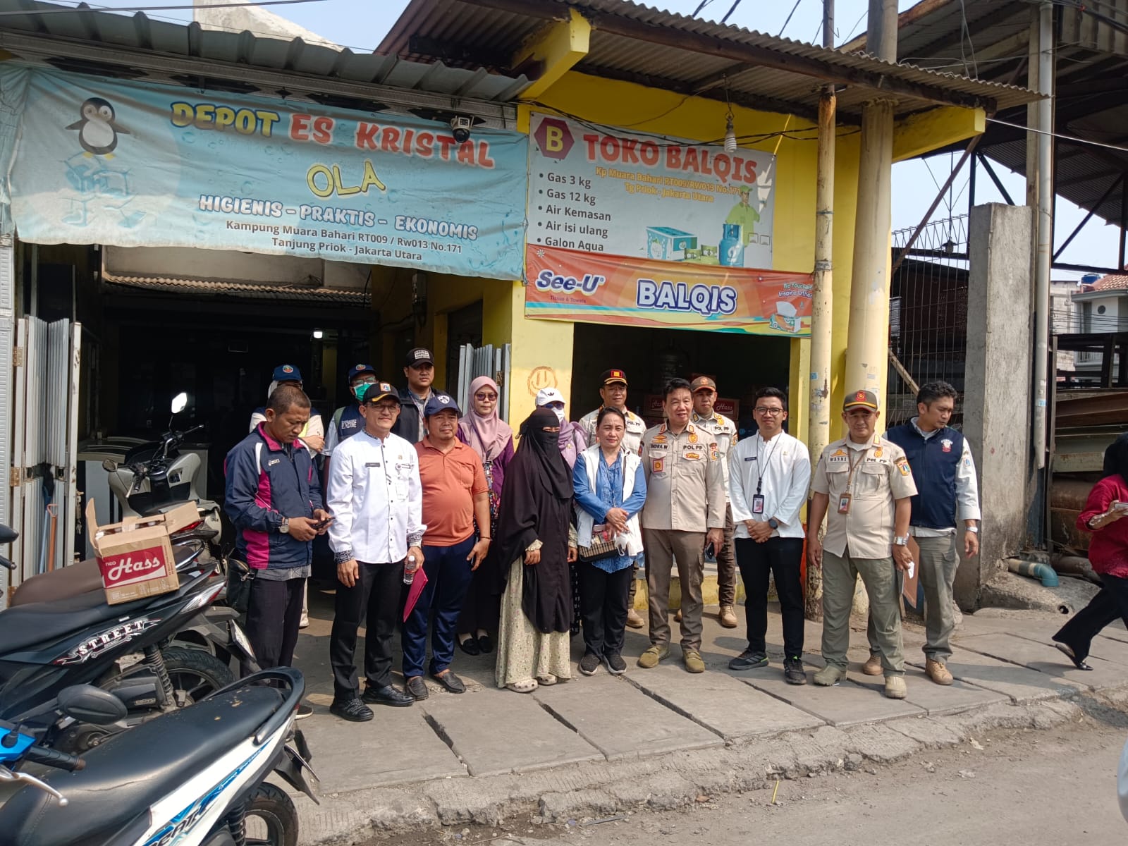 Kegiatan Pengawasan dan Pengendalian Tempat Usaha Depo isi Ulang Air Minum di Wilayah RW 013 Kelurahan Tanjung Priok 3
