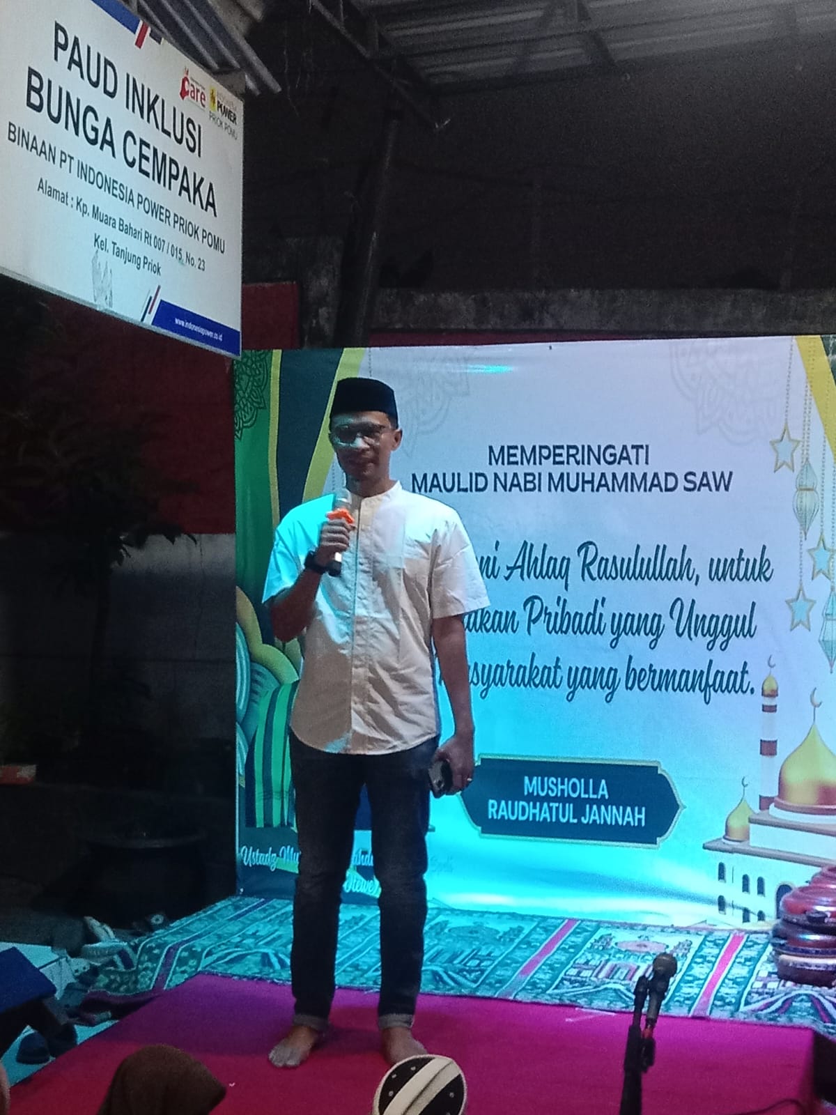 Menghadiri Peringatan Maulid Nabi Muhammad SAW di Wilayah Kelurahan Tanjung Priok 4