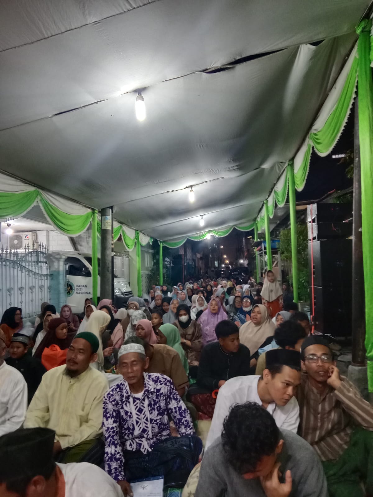 Menghadiri Peringatan Maulid Nabi Muhammad SAW di Wilayah Kelurahan Tanjung Priok 1