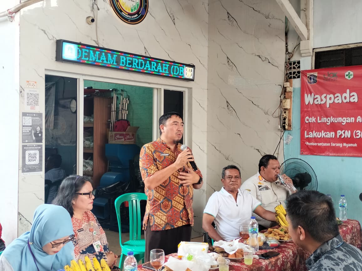 Monitoring Kegiatan Grebek Pemberantasan Sarang Nyamuk di Wilayah RW.05 Kelurahan Tanjung Priok 1