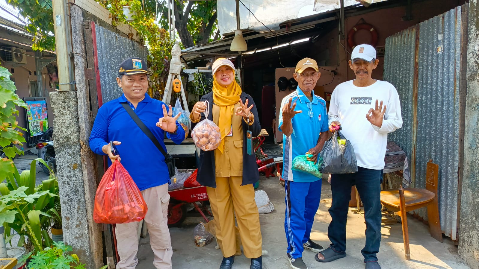 Monitoring Gerakan Pilah Sampah (GPS) di Wilayah Kelurahan Tanjung Priok 3