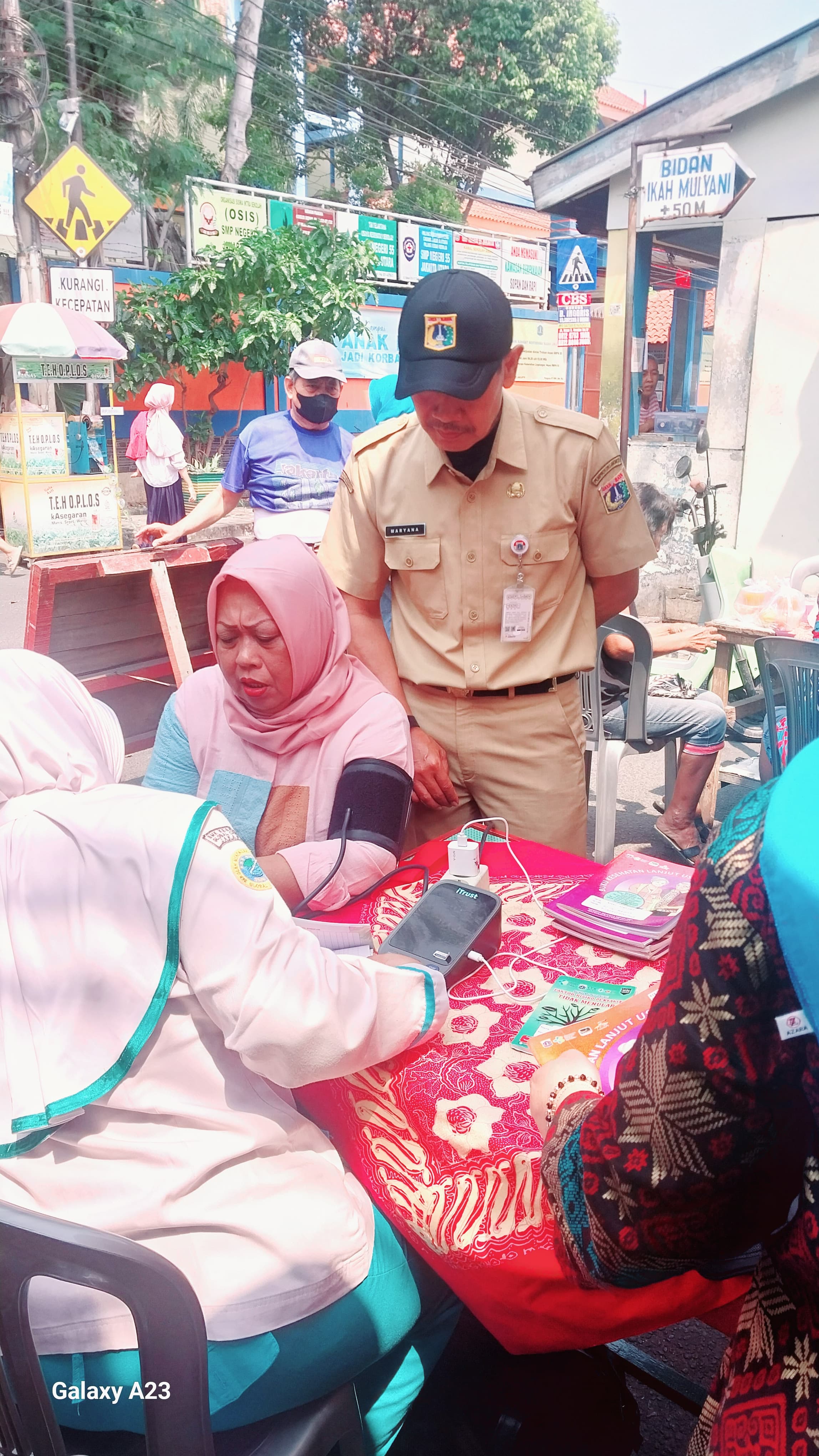 Monitoring Posyandu Balita RW. 01 & Monitoring Posyandu Lansia RW. 03 Kelurahan Tanjung Priok 1