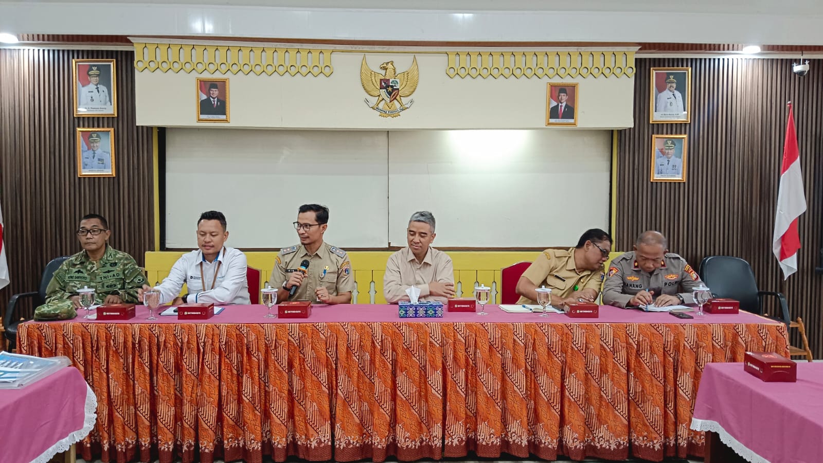 Rapat Koordinasi 3 Pilar, bersama BNN dan Pelindo perihal tindak lanjut Pendirian Posko Kampung Bersinar. 1