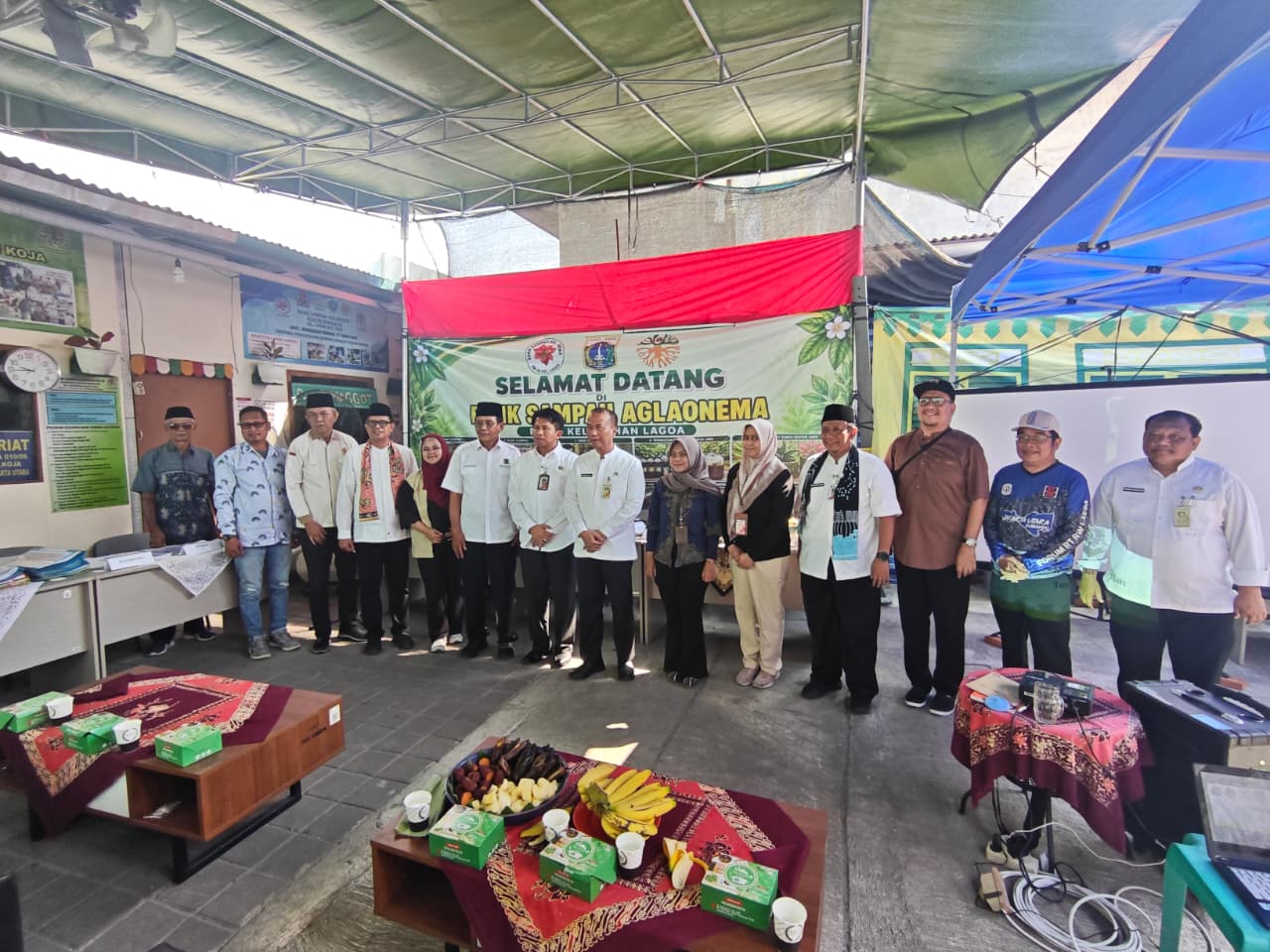 Tim Verifikasi ProKlim Tingkat Nasional Laksanakan Penilaian di Bank Sampah Aglaonema RW 06 Kelurahan Lagoa 2