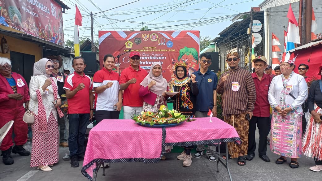 Semarak Perayaan HUT Kemerdekaan RI ke-81 di RW 016 Kelurahan Lagoa 6