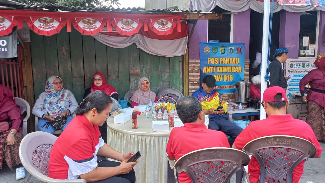 Semarak Perayaan HUT Kemerdekaan RI ke-81 di RW 016 Kelurahan Lagoa 4