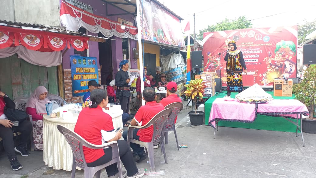 Semarak Perayaan HUT Kemerdekaan RI ke-81 di RW 016 Kelurahan Lagoa 3