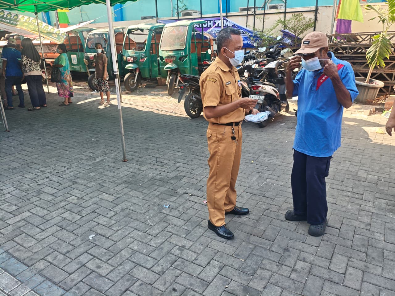 Pembagian Masker Antisipasi Abu Vulkanik 5