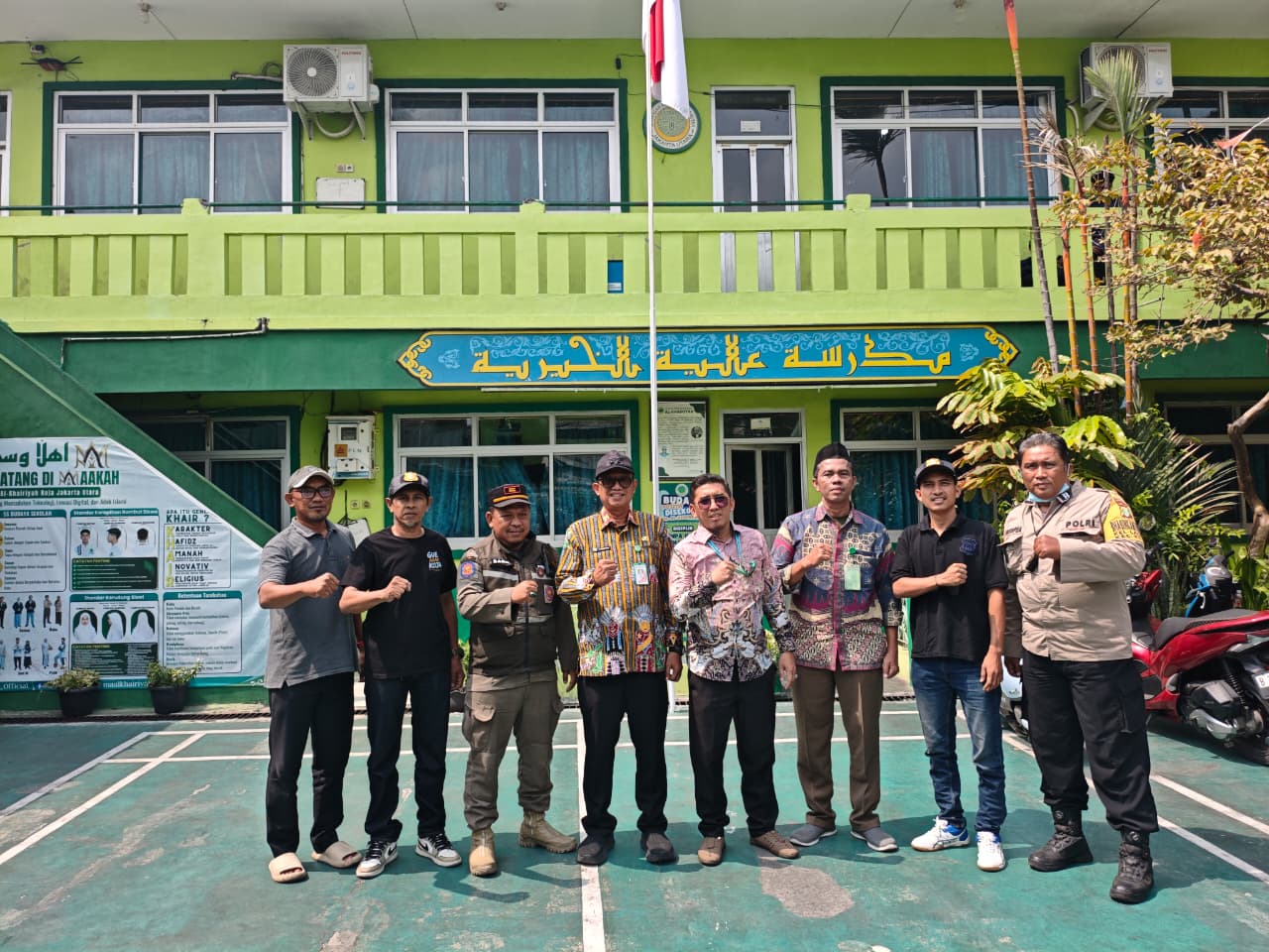 Jaga Kondusivitas Wilayah, Kelurahan Lagoa Lakukan Monitoring Sekolah 5
