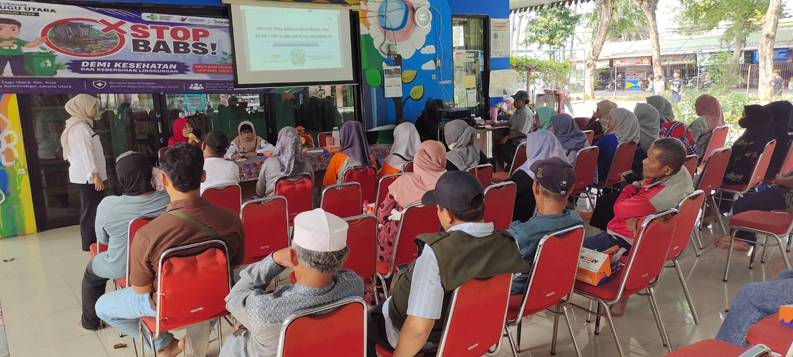 Giat Sosialisasi Penanganan BABS di Rptra Walang Baru 5