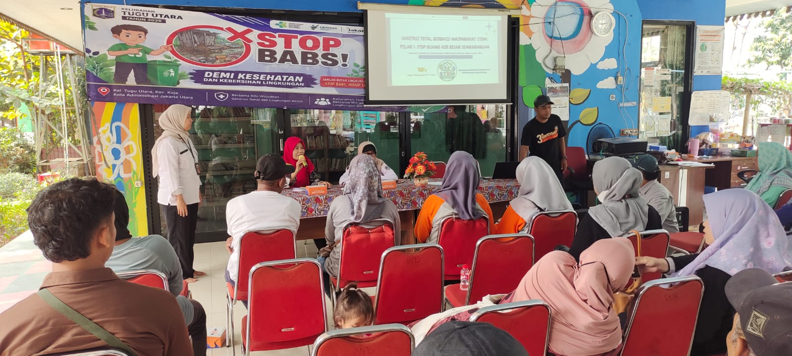 Giat Sosialisasi Penanganan BABS di Rptra Walang Baru 1