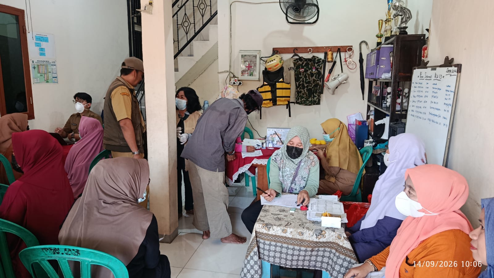 KEGIATAN MONITORING SCREENING TUBERKULOSIS (TB) RW 03 KELURAHAN TUGU UTARA, KECAMATAN KOJA, KOTA ADMINISTRASI JAKARTA UTARA 1