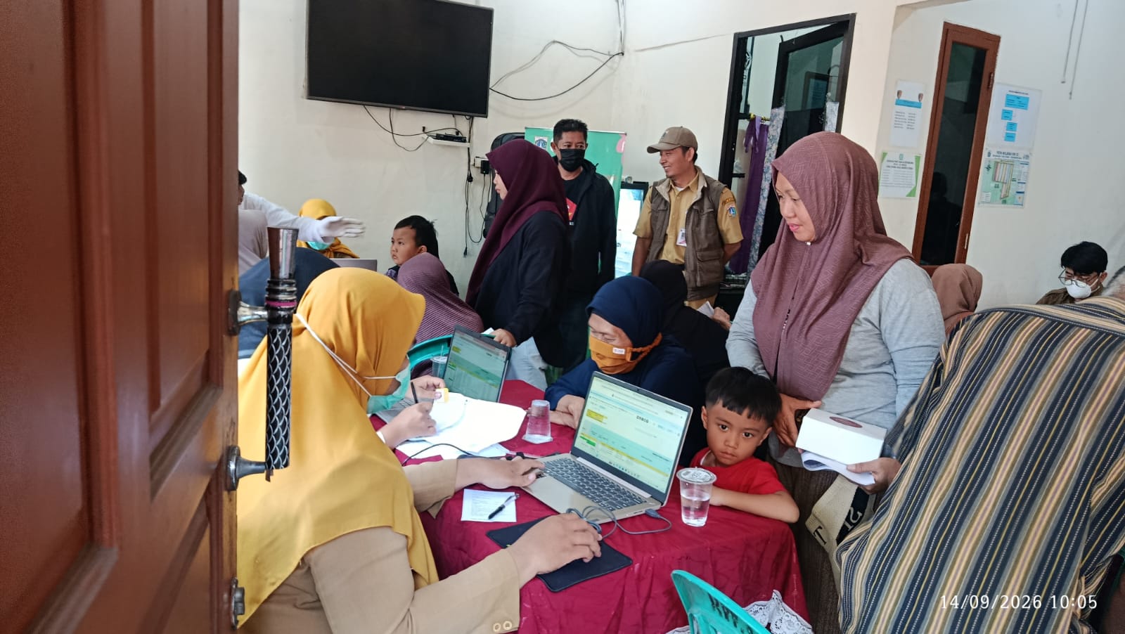 KEGIATAN MONITORING SCREENING TUBERKULOSIS (TB) RW 03 KELURAHAN TUGU UTARA, KECAMATAN KOJA, KOTA ADMINISTRASI JAKARTA UTARA 2