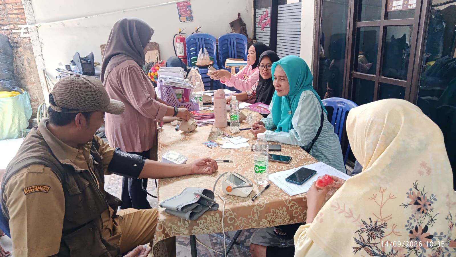 KEGIATAN MONITORING SCREENING TUBERKULOSIS (TB) RW 03 KELURAHAN TUGU UTARA, KECAMATAN KOJA, KOTA ADMINISTRASI JAKARTA UTARA 3