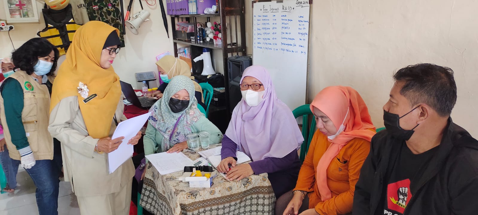 KEGIATAN MONITORING SCREENING TUBERKULOSIS (TB) RW 03 KELURAHAN TUGU UTARA, KECAMATAN KOJA, KOTA ADMINISTRASI JAKARTA UTARA 4
