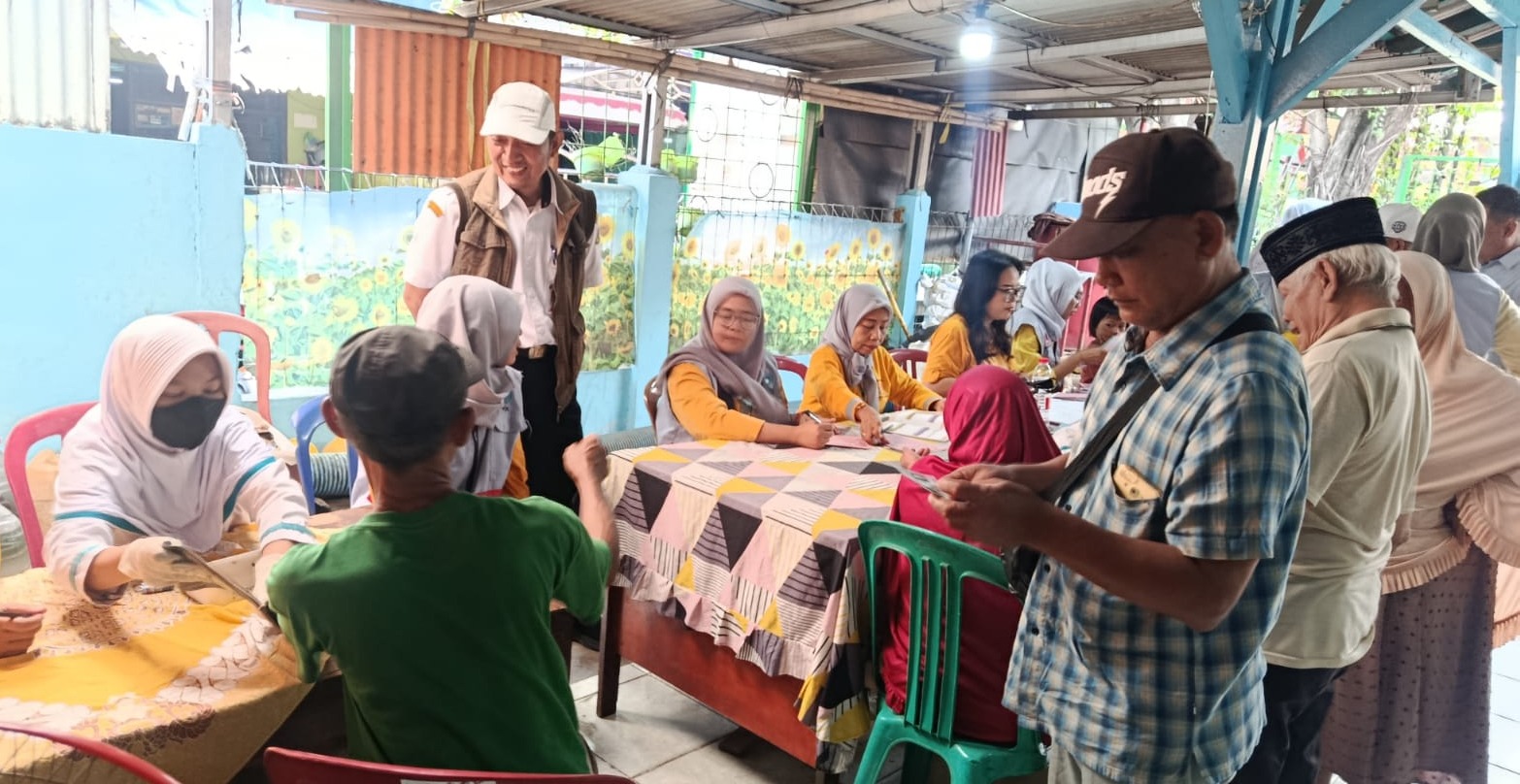 Monitoring Posyandu Lansia Digelar di RW 008 Kelurahan Tugu Utara 5