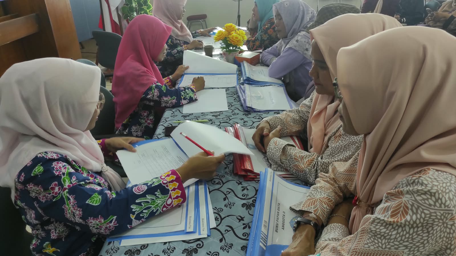 RAPAT KOORDINASI SUPERVISI MONITORING DAN EVALUASI TP PKK KELURAHAN TUGU UTARA 1