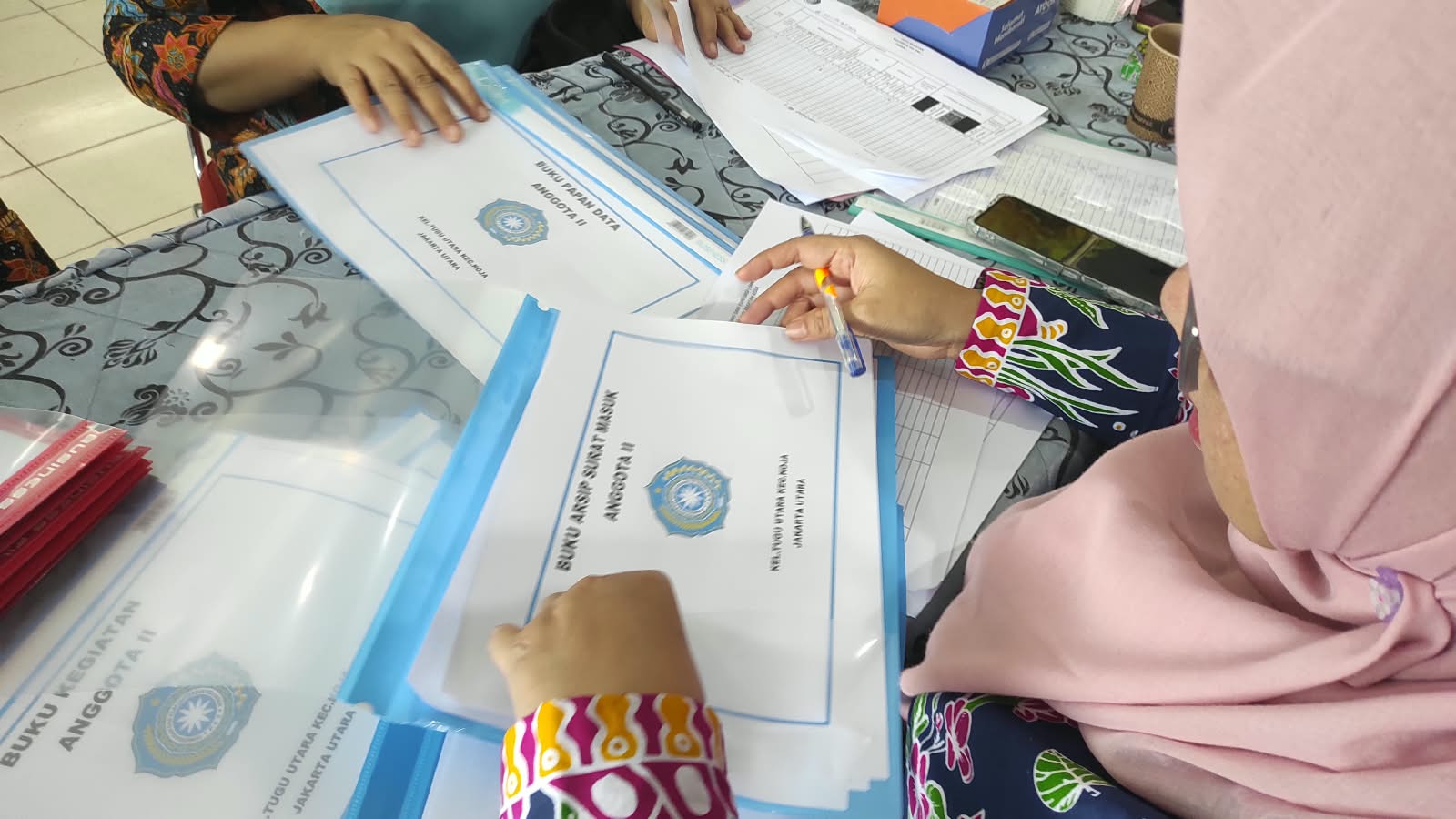 RAPAT KOORDINASI SUPERVISI MONITORING DAN EVALUASI TP PKK KELURAHAN TUGU UTARA 4