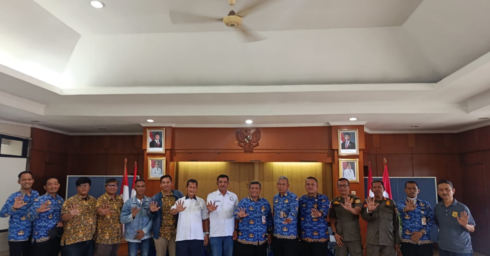rapat Koordinasi penataan K5 di sekitar pasar koja baru kelurahan tugu utara 3