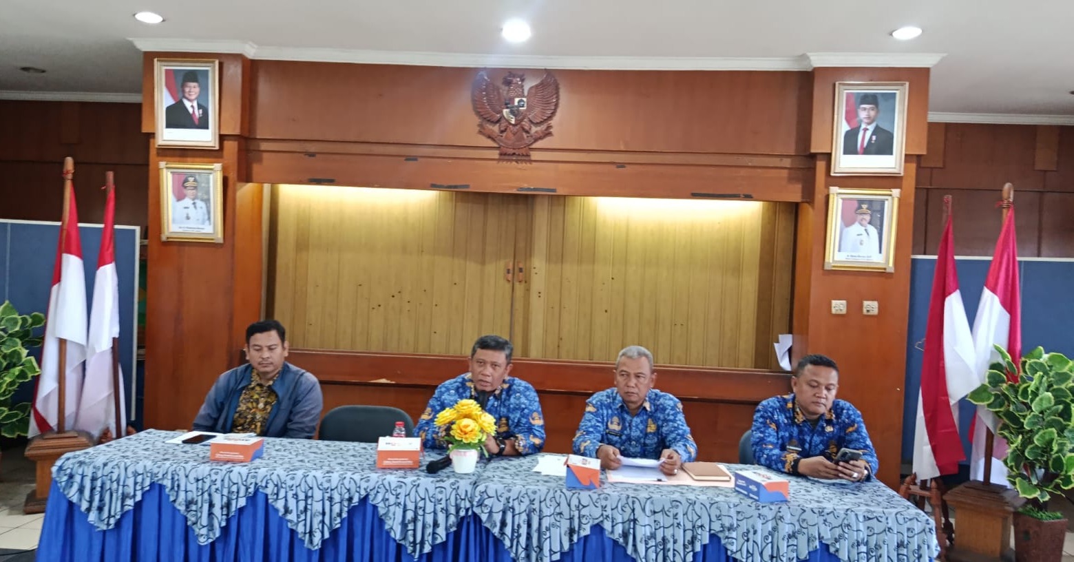 rapat Koordinasi penataan K5 di sekitar pasar koja baru kelurahan tugu utara 1