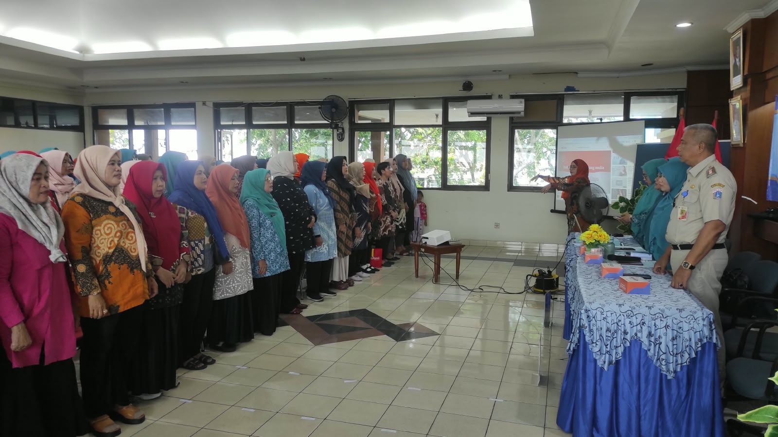 Pertemuan Rutin Kader PKK Tingkat Kelurahan Tugu Utara 6